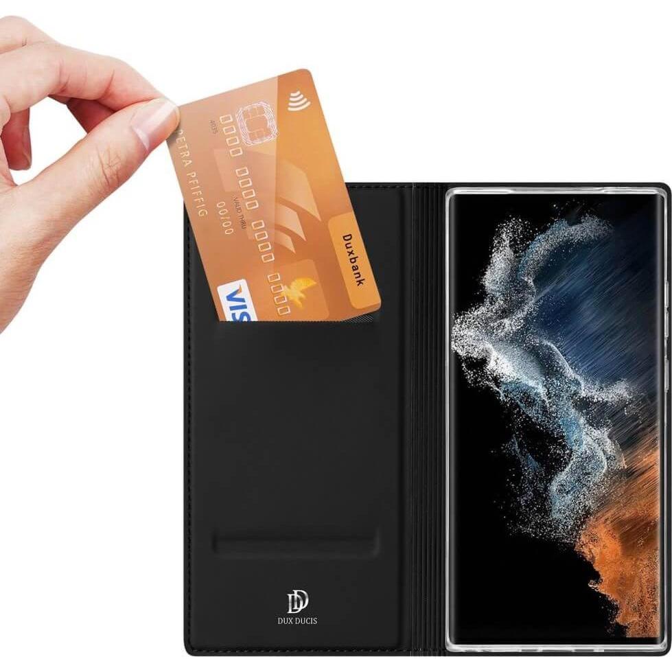 Thumbnail - Dux Ducis Flip Folio (Samsung Galaxy S23 Ultra), Smartphone Hülle, Schwarz