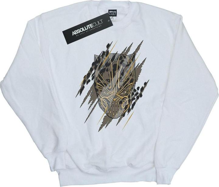 Produktbild Schwarzer Panther Gold Kopf Baumwolle Sweatshirt (M)