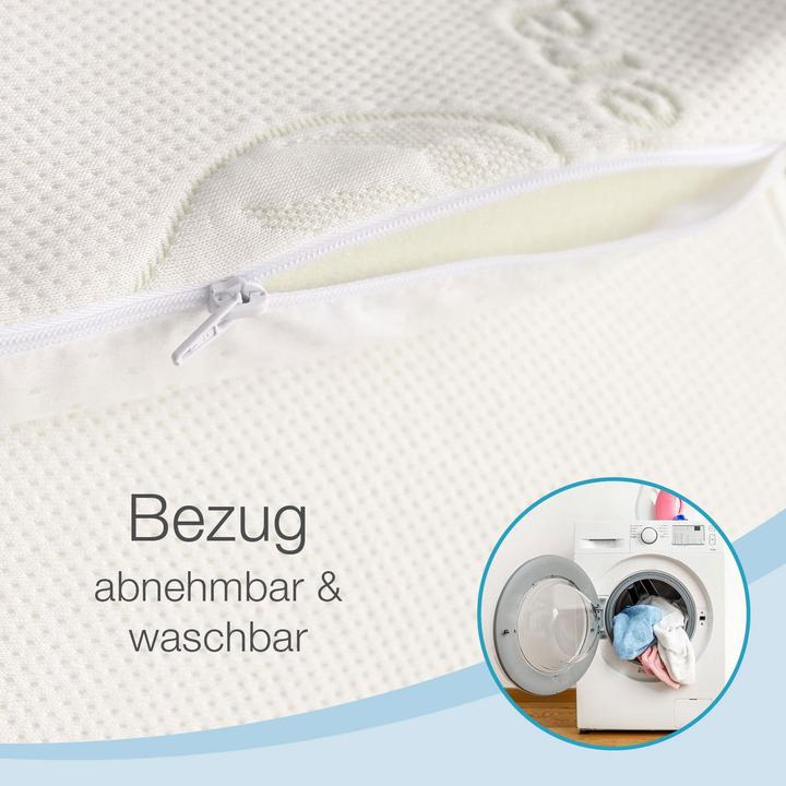 Produktbild Bestschlaf Aloe-Vera-Ersatzbezüge für Matratzen Topper und Auflagen mit 4 cm Höhe (180 x 200 cm)