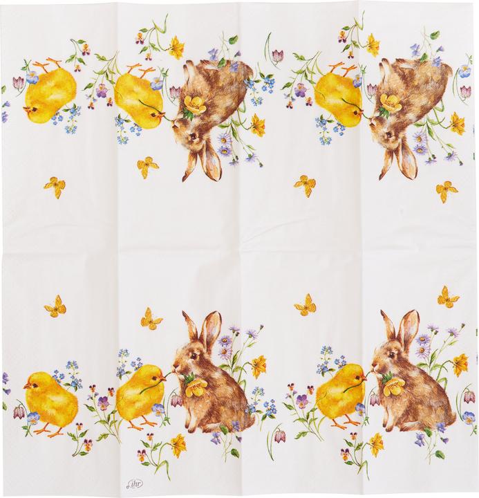 Actual product image IHR Handkerchiefs BUNNY AND CHICK