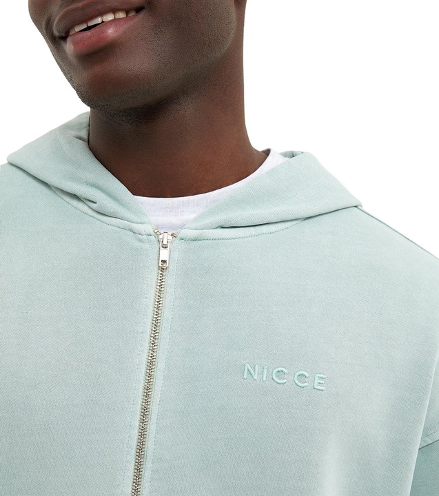 Produktbild Nicce kapuzenpullover mit reissverchlu garment dye (S)