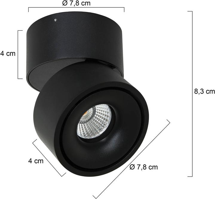 Produktbild Steinhauer Fez Black (600 lm)
