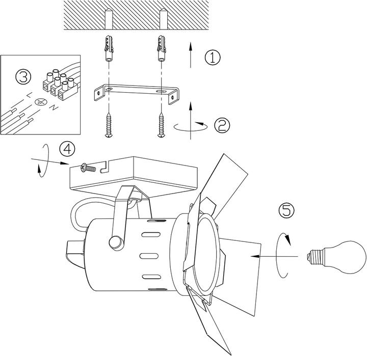Produktbild Steinhauer Carré (E27)