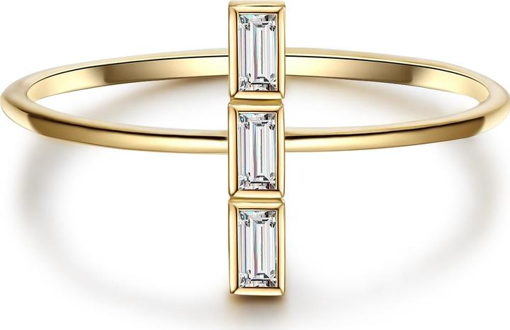 Produktbild Glanzstücke München Damen Sterling Silber Zirkonia gelbgold - 23588 (60, 925 Silber)