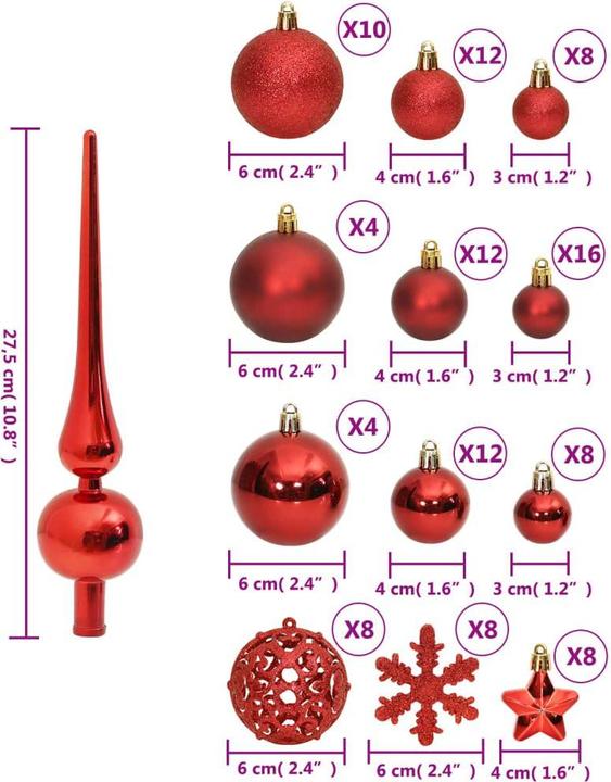 Produktbild vidaXL Sada (111-teilig)