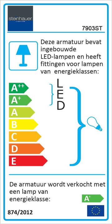 Energie-Label Steinhauer Natasja (480 lm, GU10)
