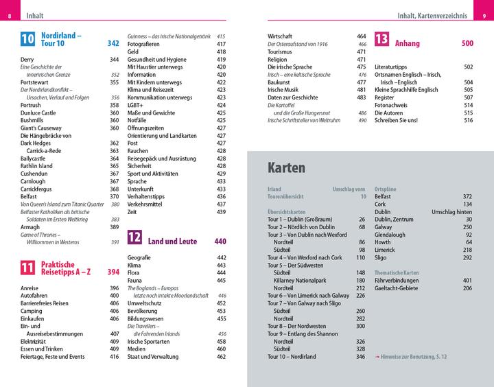Produktbild Reiseführer Irland und Nordirland (Deutsch, Hans-Günter, Kabel, Lars/Fiess, Astrid/Semsek, 2024)