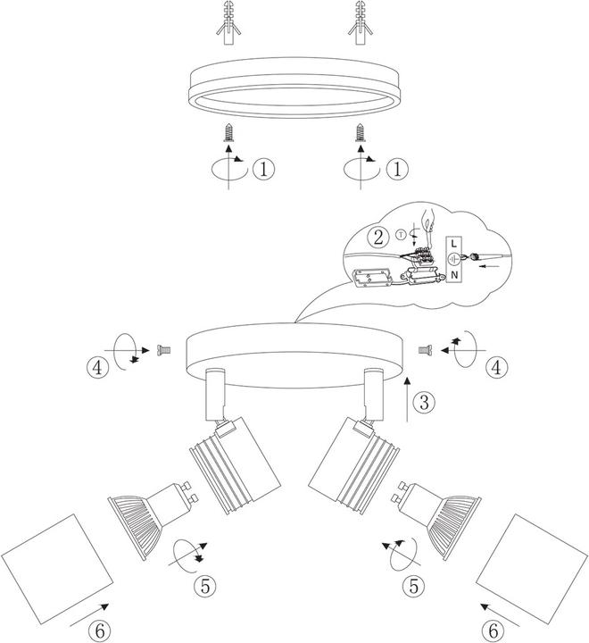 Produktbild Steinhauer Upround (350 lm, GU10)