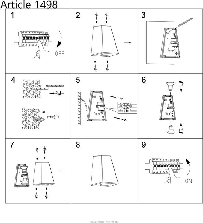 Actual product image Steinhauer Buitenlampen (345 lm, GU10)