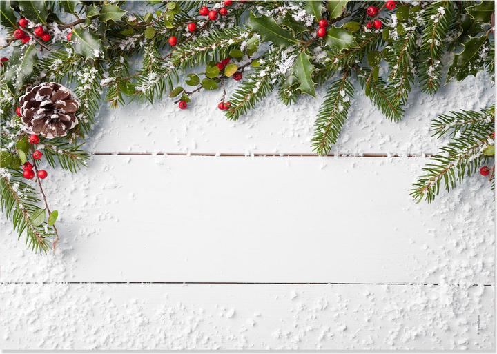 Produktbild Trendform Papiertischset White Christmas (42 x 30 cm)