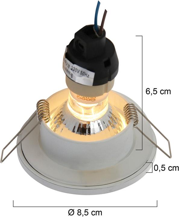 Produktbild Steinhauer Pélite spot (350 lm, GU10)