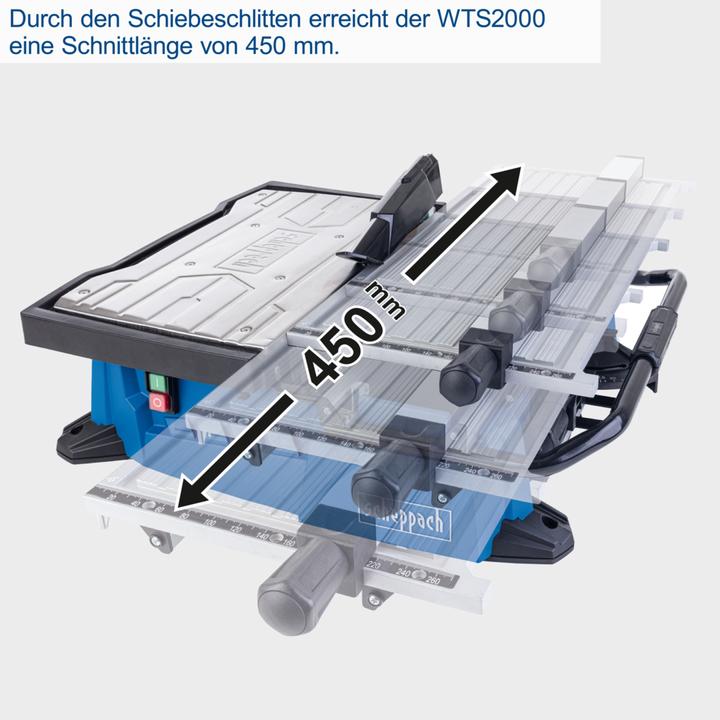 Actual product image Scheppach WTS2000 (Trimmer)