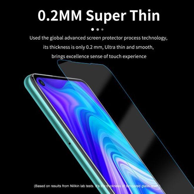 Actual product image Nillkin H+ PRO protective glass (1 Piece, Xiaomi Redmi Note 9)
