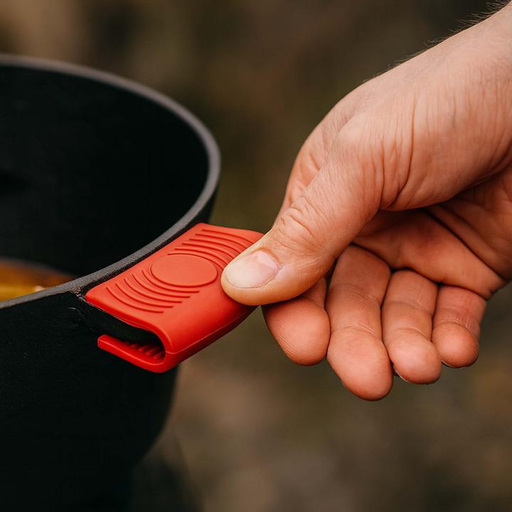 Produktbild Wiltec 2in1 Dutch Oven 32x26x16cm Grilltopf Feuertopf Schmortopf Gusseisen