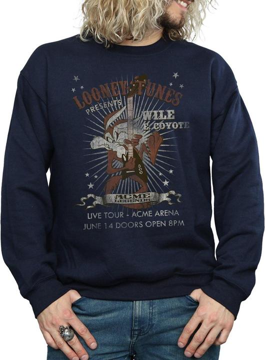 Produktbild Looney Tunes Wile E Coyote Guitar Sweatshirt (XL)
