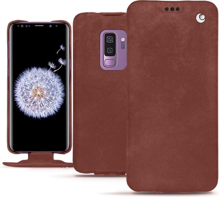 Actual product image Noreve Leather cover vertical (Samsung Galaxy S9+)