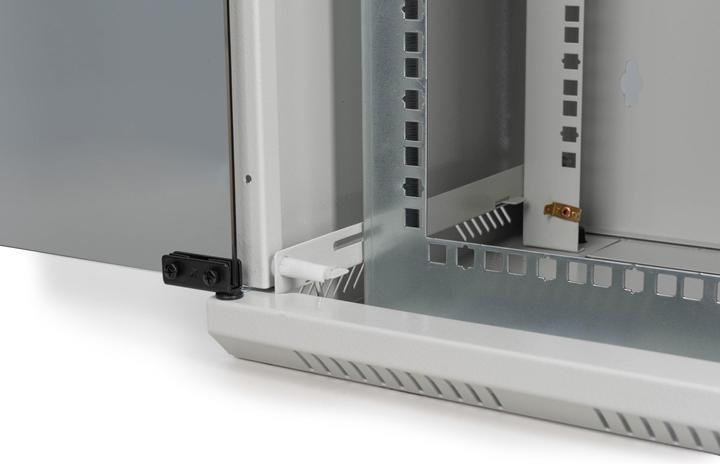 Actual product image Digitus Combi Wall Mounting Cabinet 254 mm (10") and 482.6 (19") mm (10 inch rack)