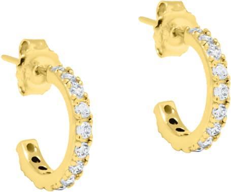 Immagine prodotto Candy Creoles Kiki M, argento 925, placcato oro (Argento 925, Placcato oro 18k)
