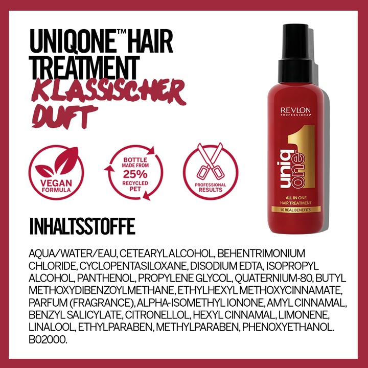 Actual product image Revlon Professional Uniqone Hair Treatment (150 ml)