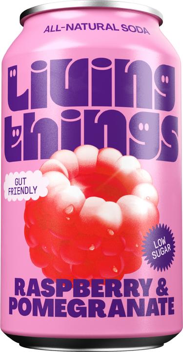 Immagine prodotto Living Things Lampone e melograno (12 x 33 cl)