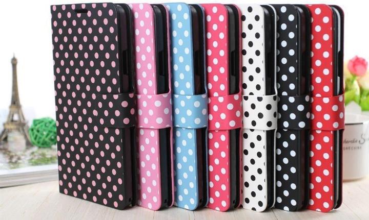 Produktbild König Design Schutzhülle Handytasche (Flip Quer) für Handy HTC One mini 2 pink (HTC One Mini 2)