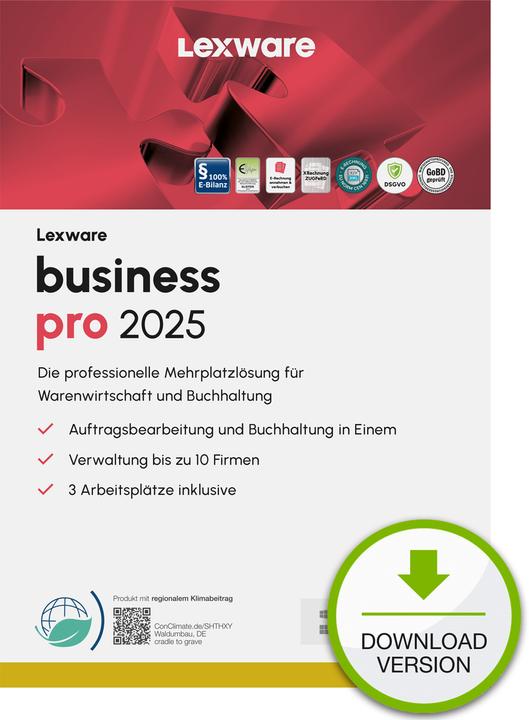 Lexware business pro 2025 - Abo (3 User, 12 Monate)