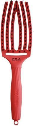 Produktbild Olivia Garden Finger Brush I'm Perfection Red Confidence szczotka do włosów Combo Medium Peach