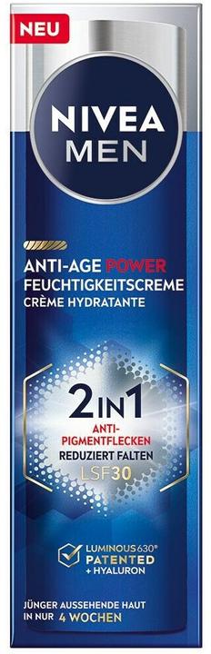 Actual product image NIVEA MEN Men Anti-Age Power (50 ml, 24h cream, SPF 30)