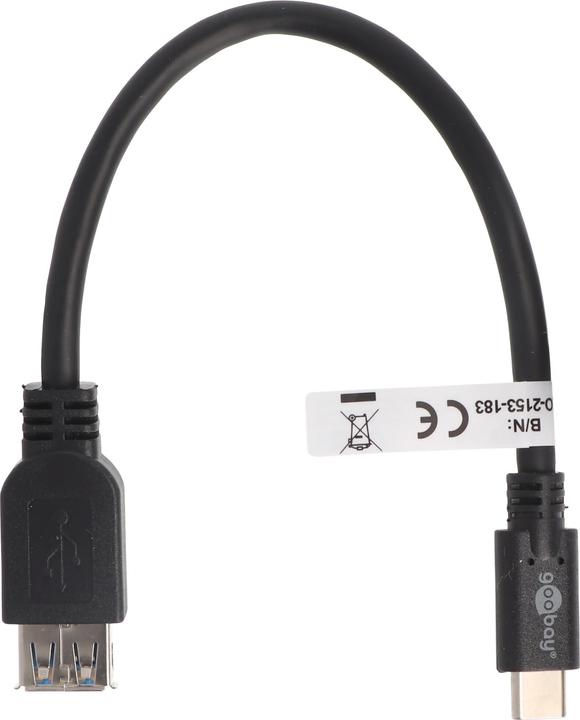 Immagine prodotto AccuCell USB-C Stecker auf USB A Buchse (0.20 m, USB 3.0)