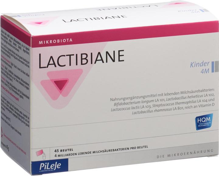 Image du produit Lactibiane Enfants 4M (45 pièce(s), Beutel, 109 g)
