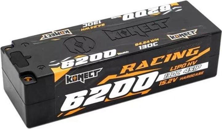 Produktbild Konect RC-Akku LiHV 6200 mAh 15.2 V 130C Racing (15.20 V, 6200 mAh)
