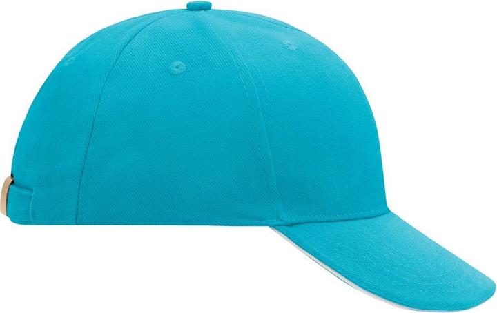 Actual product image Myrtle Beach 6 Panel Sandwich Peak Baseball Cap