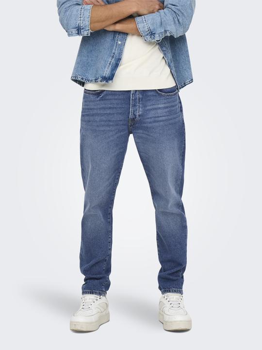 Produktbild Only & Sons Onsyoke Tapered Box Tai Dnm Cbo Noos (34)