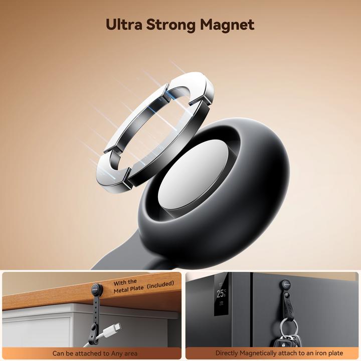 Produktbild Joyroom magnetic silicone cable tie JR-ZS422 (Kunststoffkabelbinder, 6 Stk.)