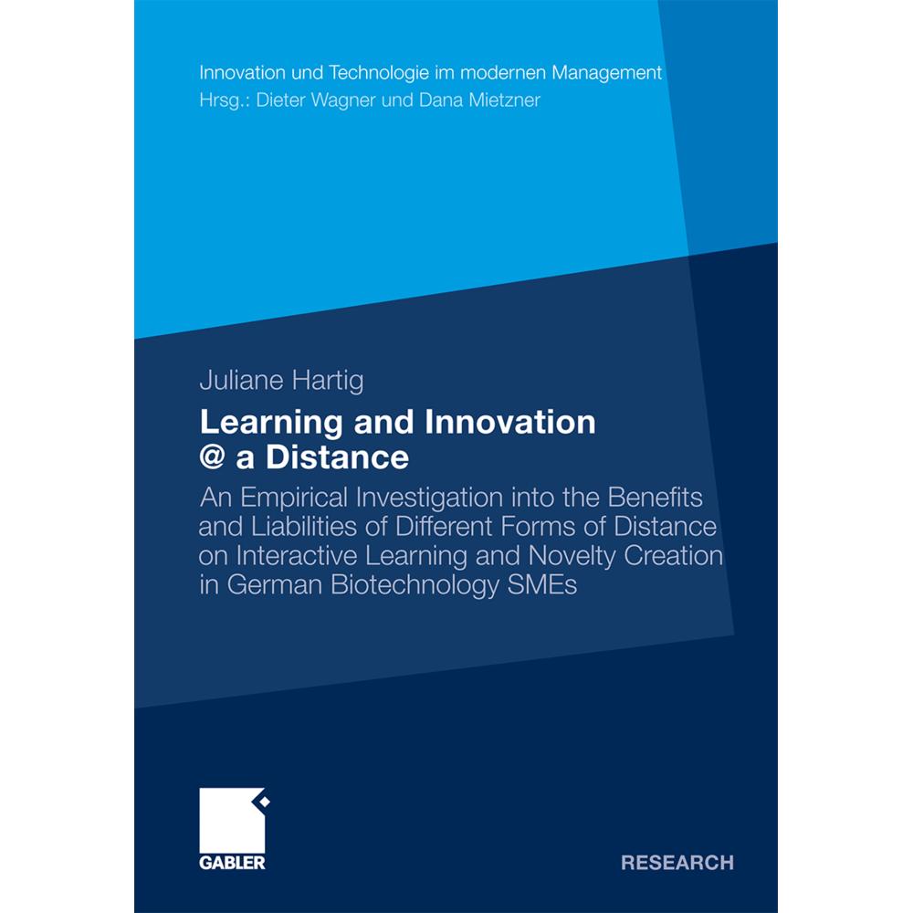 Learning and Innovation @ a Distance, Fachbücher von Juliane Hartig