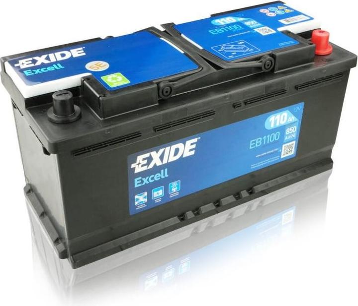 Actual product image Exide Excell (12 V, 110 Ah, 850 A)