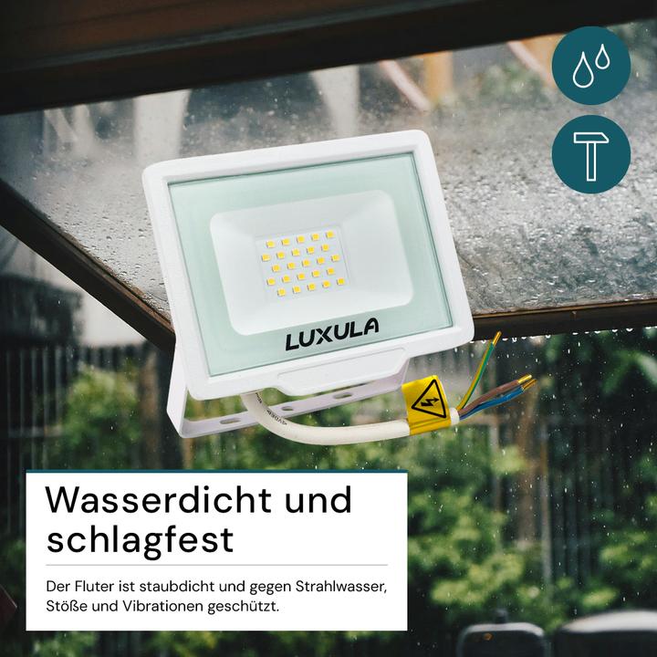 Actual product image Luxula LED floodlight (2000 lm, IP65)
