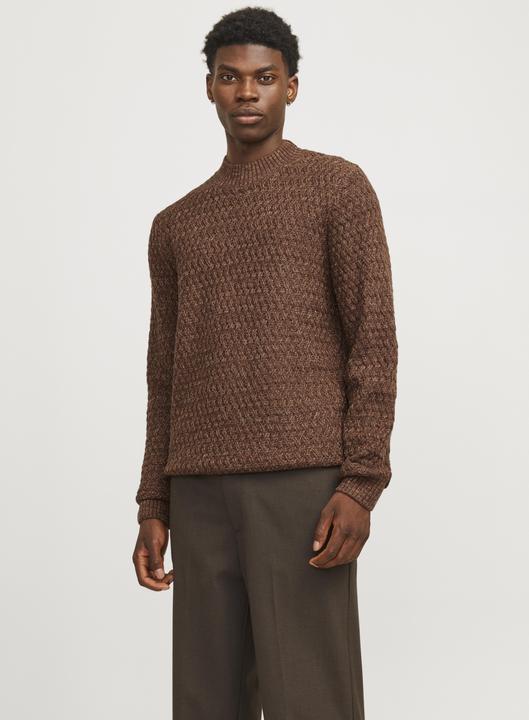 Produktbild Jack & Jones Einfarbig Strickpullover mit Rundhals Strickpullover mit Rundhals (XS)