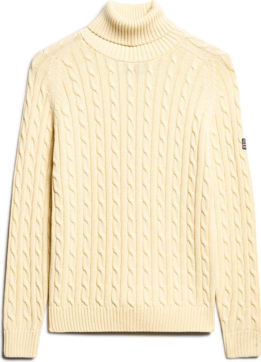 Produktbild Superdry Lässiger Rollkragenpullover mit Zopfmuster (10XL)