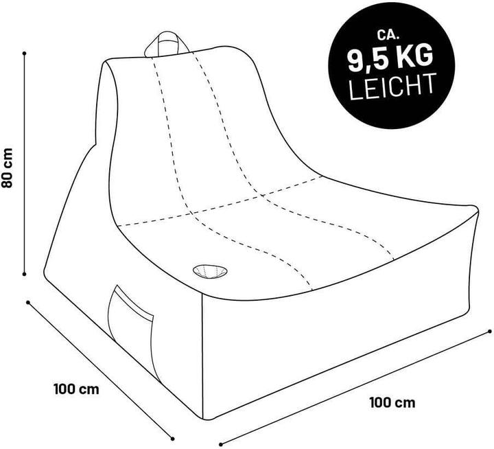 Produktbild Lumaland Sitzsack Lounge