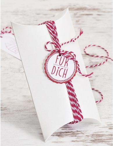 Produktbild Heyda Geschenkschachtel 70 x 105 mm 6 Stück, Creme (6x)