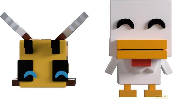 Youtooz Minecraft Vinyl Figuren Bee and Chicken Monitor Buddiez