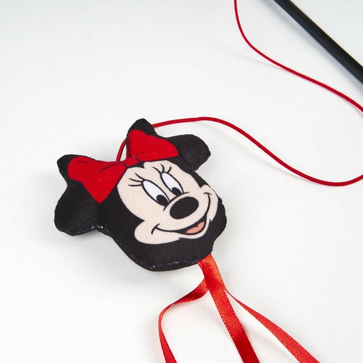 Actual product image Minnie Mouse Cat toy Black Red (Catmint toy)