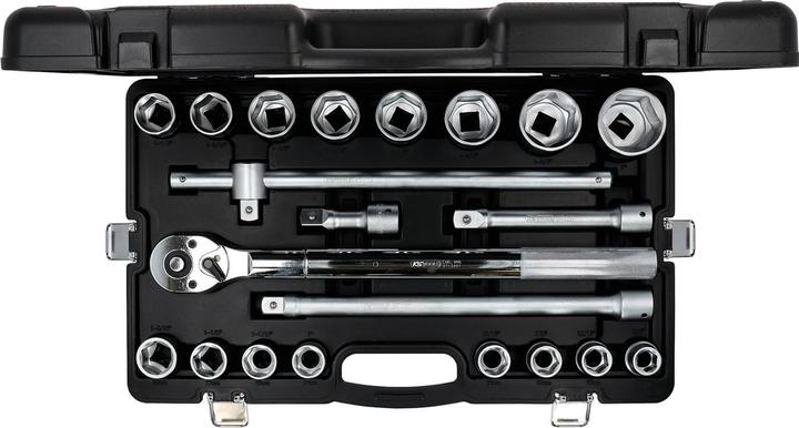 Produktbild KS Tools Steckschlüssel- Satz (32 mm, 19 mm, 24 mm, 50 mm, 41 mm, 22 mm, 23 mm, 21 mm, 27 mm, 35 mm, 46 mm, 26 mm, 30 mm, 38 mm, 29 mm, 36 mm)