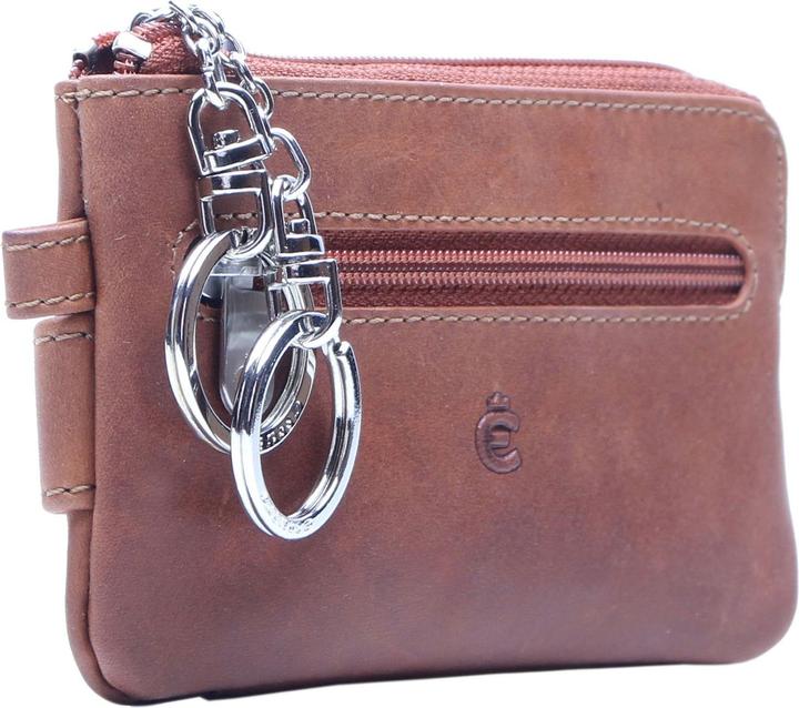 Actual product image Esquire Dallas leather key case 13 cm