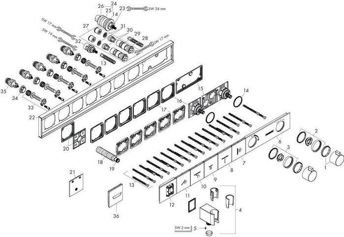 Productafbeelding hansgrohe RainSelect Chrome