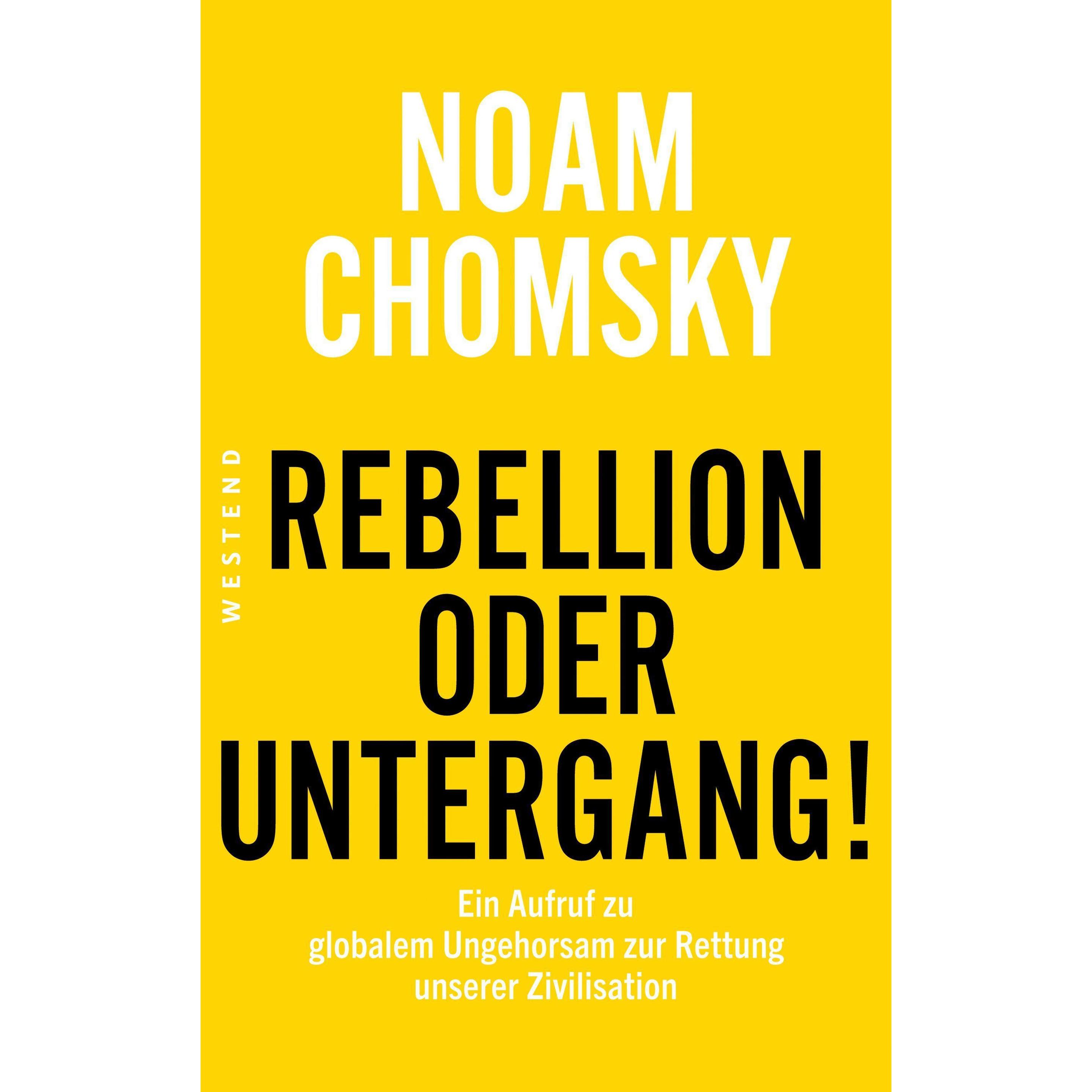 Rebellion oder Untergang!, Sachbücher von Noam Chomsky