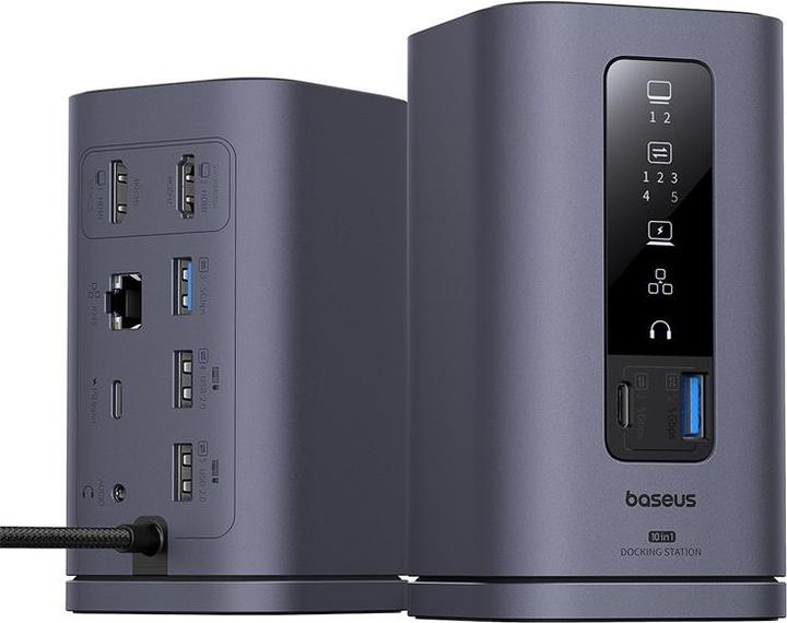 Produktbild Baseus Spacemate 10-in-1 docking station (MAC) (USB-C, 10 Ports)