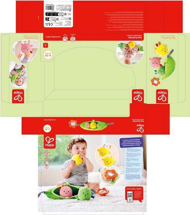 Produktbild Hape Pea Pod Pals