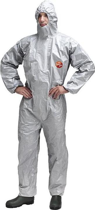 Actual product image Dupont Protective coverall Tychem® 6000 F size XXL grey PPE category III (XXL)